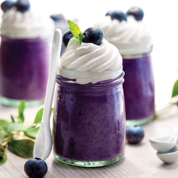Brilliant Blueberry Parfaits