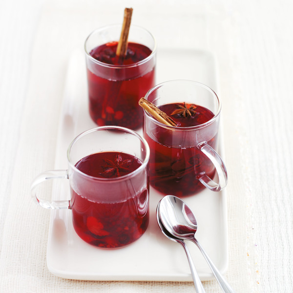 Hot Spiced Three Berry Blend Punch