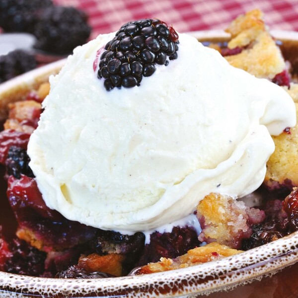 To Di for Raspberry, Cherry Nut Cobbler
